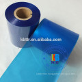 Zebra barcode printer ribbon type cyan wax resin thermal ribbon